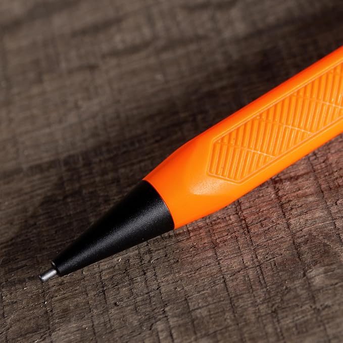 Rite in the Rain Weatherproof Mechanical Pencil, Orange Barrel, 1.3mm Dark Lead, 12 lead refills (No. OR15) | mechanical-pencils