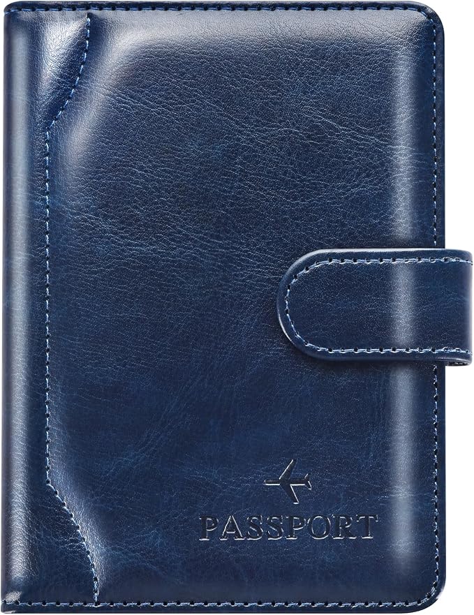 Passport Holder for Travel Essentials Wallet Cover Case Women Men Gift | Passport Holder for Travel Cruise Essentials, Passport Wallet Cover Case Women Men Travel Gifts