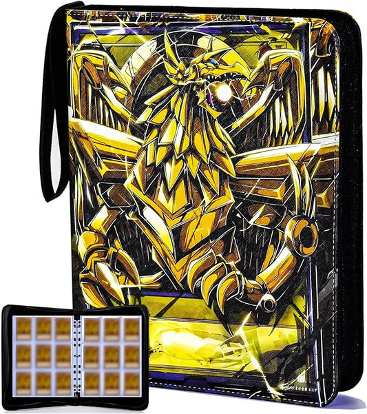 990 Pockets Card Binder, 9-Pocket 3-Rings Trading Card Album,Large Capacity Folder Compatible with YGO,MTG,TCG Trading Cards.