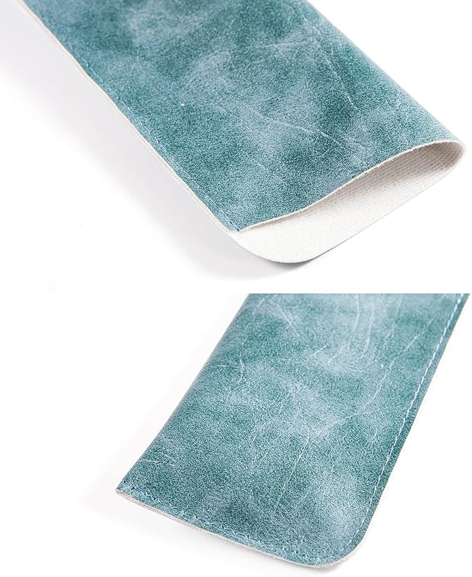 TRIUMPH VISION Reading Glasses Pouch Eyeglass Sleeve Soft Case Slim 3 Pack | Alternative to Bulky Case Lightweight，Neoprene Lined Padded Protect Optical lens Slip in, Cute Pattern Portable for Daily Use