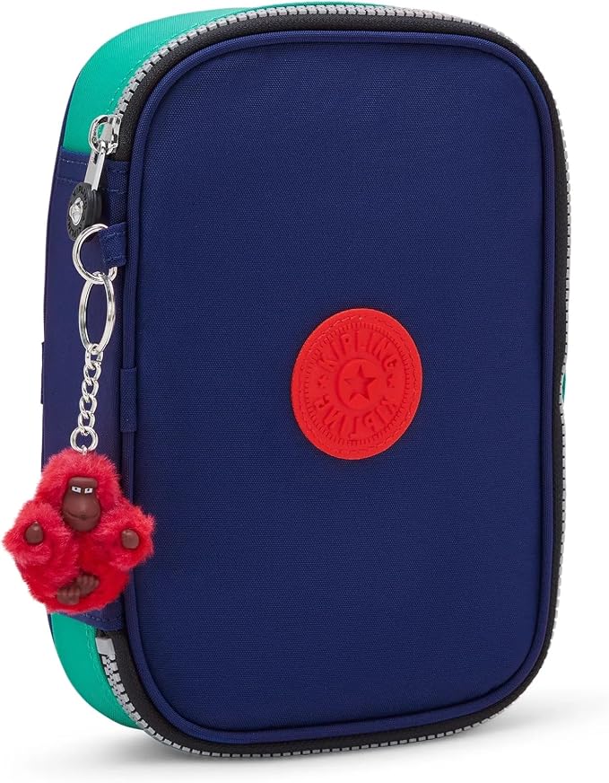 Kipling Women's 100 Pens Printed Case, Organize Accessories, Art Supplies, Makeup, Travel Organizer