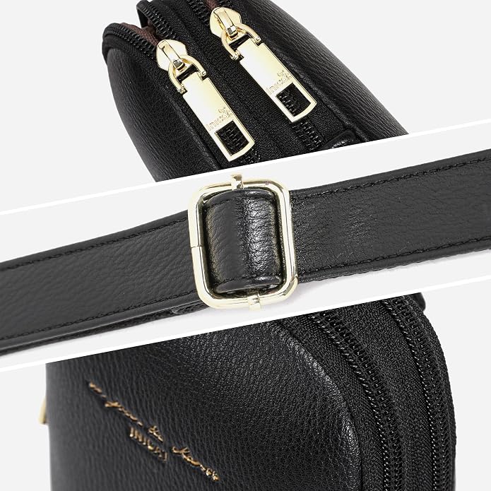Lightweight Small Crossbody Sling Bag for Women | Mini Travel Purse,Multi-pocket with Card Slots,Durable Vegan Leather,Everyday Carry