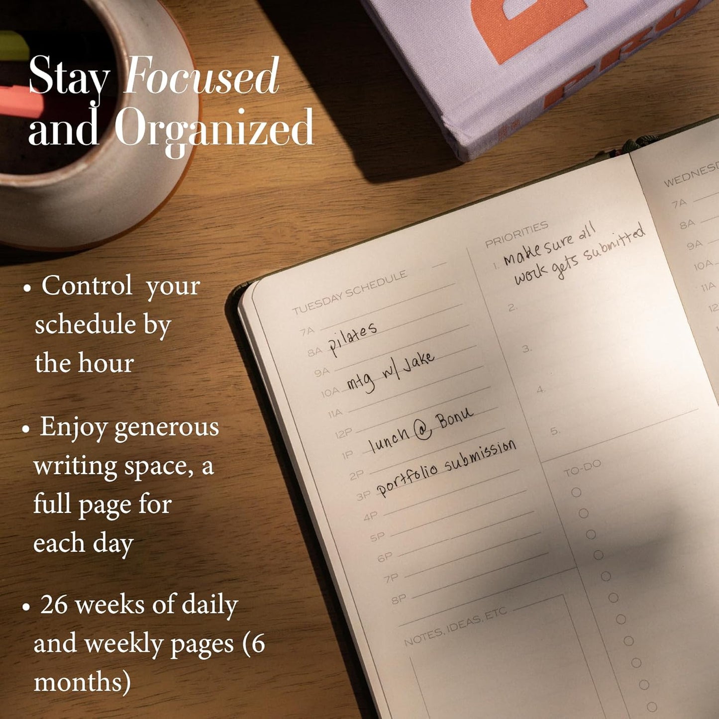 Anecdote 2025-2026 Planner: A Monthly, Weekly & Daily Planner 2025-2026 for Planning Your Success - A5 Size Hardcover Start Anytime and Achieve your Goals - Mustard
