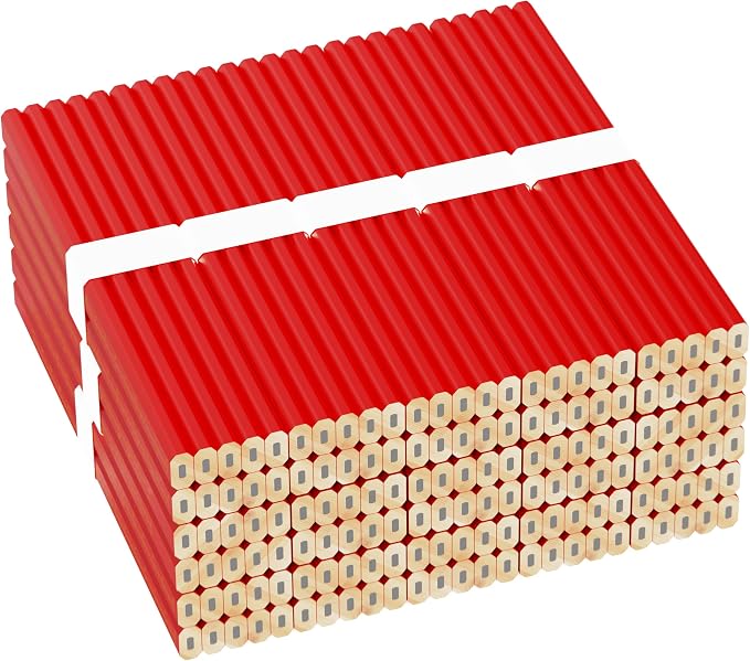 110 PCS Carpenter Pencils for Carpentry Heavy Duty Building Pencil Construction Woodworking Pencils for site work joiner's Scriber Marking Tool (110 PCS)
