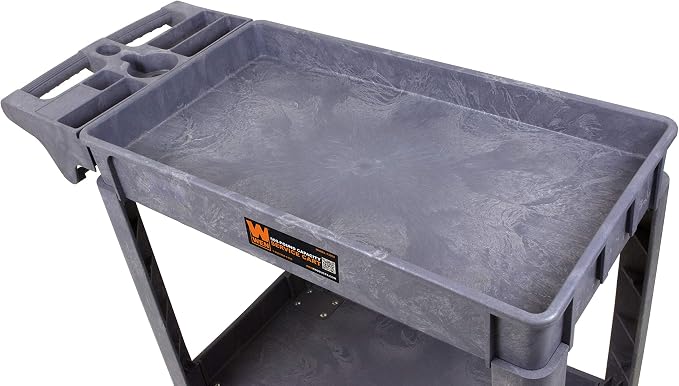 WEN Service Utility Cart, 500-Pound Capacity, 40 x 17-Inch