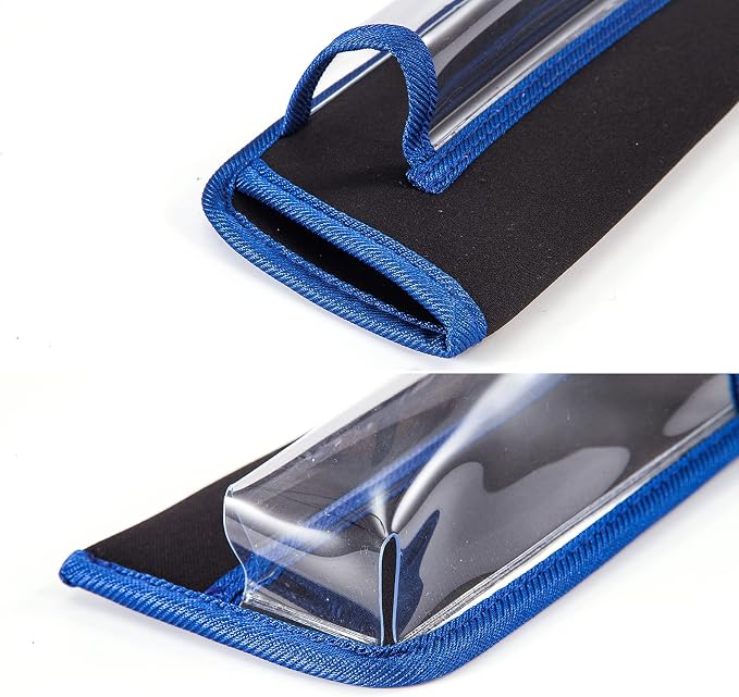 TRIUMPH VISION Reading Glasses Pouch Eyeglass Sleeve Soft Case Slim 3 Pack | Alternative to Bulky Case Lightweight，Neoprene Lined Padded Protect Optical lens Slip in, Cute Pattern Portable for Daily Use