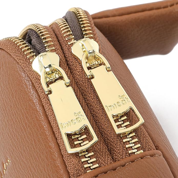 Lightweight Small Crossbody Sling Bag for Women | Mini Travel Purse,Multi-pocket with Card Slots,Durable Vegan Leather,Everyday Carry