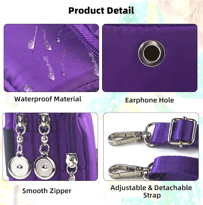 Small Crossbody Bags for Women Mini Cell Phone Purses Handbag Shoulder Bag
