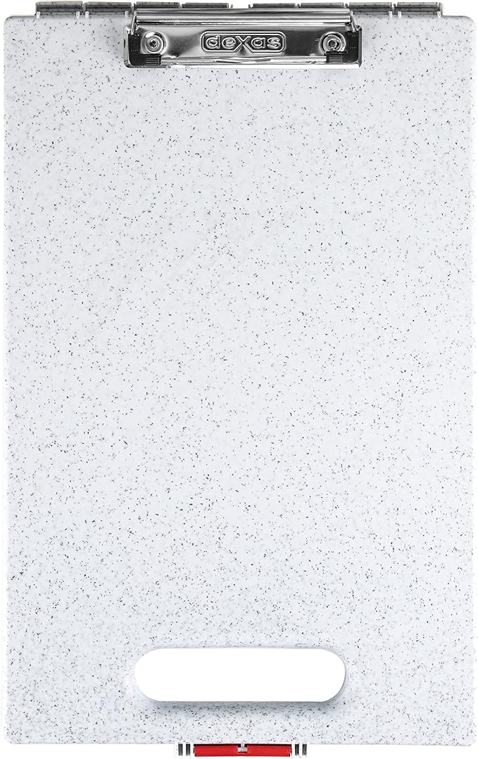 Dexas Clipcase Storage Clipboard with Handle, Granite Pattern