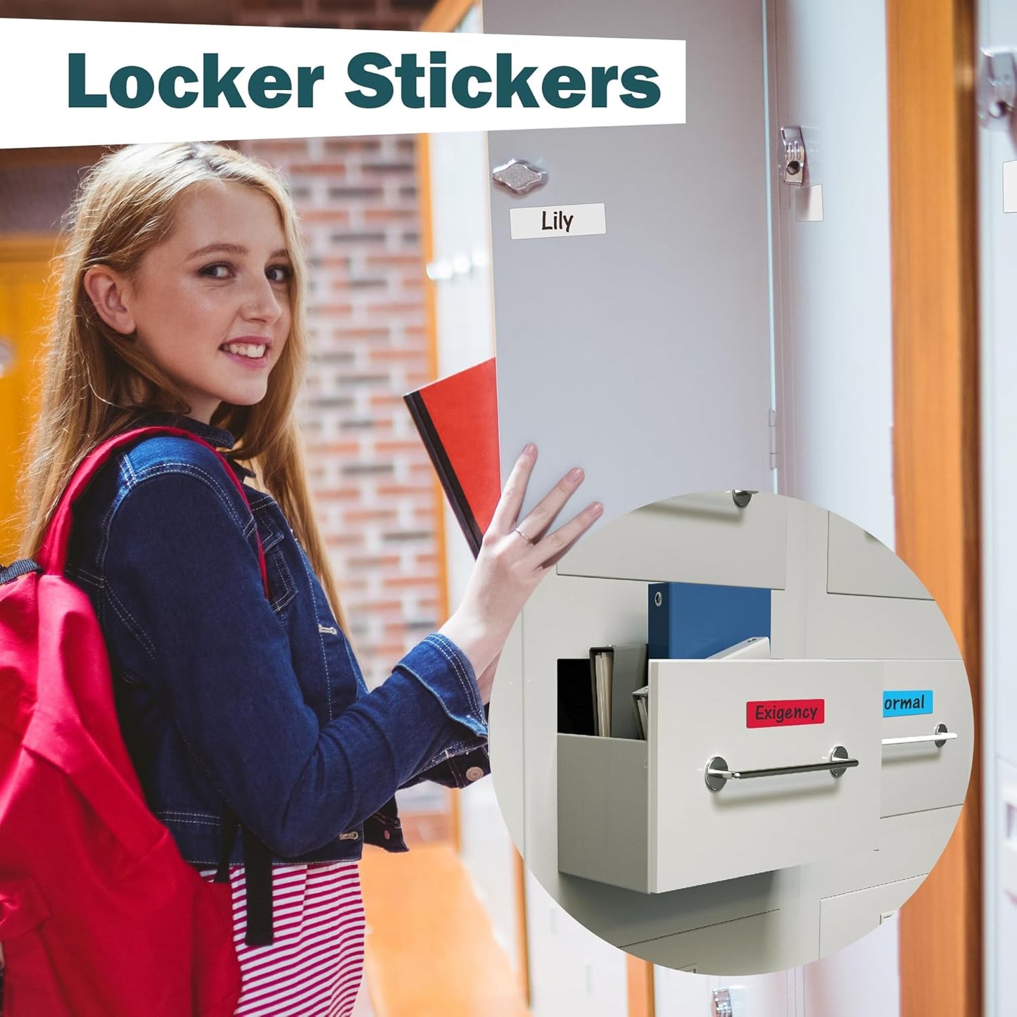 LLPT Dry Erase Magnetic Labels 0.5" x 2" 50 Packs Blank Writable Magnet Stickers Reusable for Refrigerator Shelf Whiteboard Toolbox Craft and Other Metallic Surfaces Blue (DML0520BL)