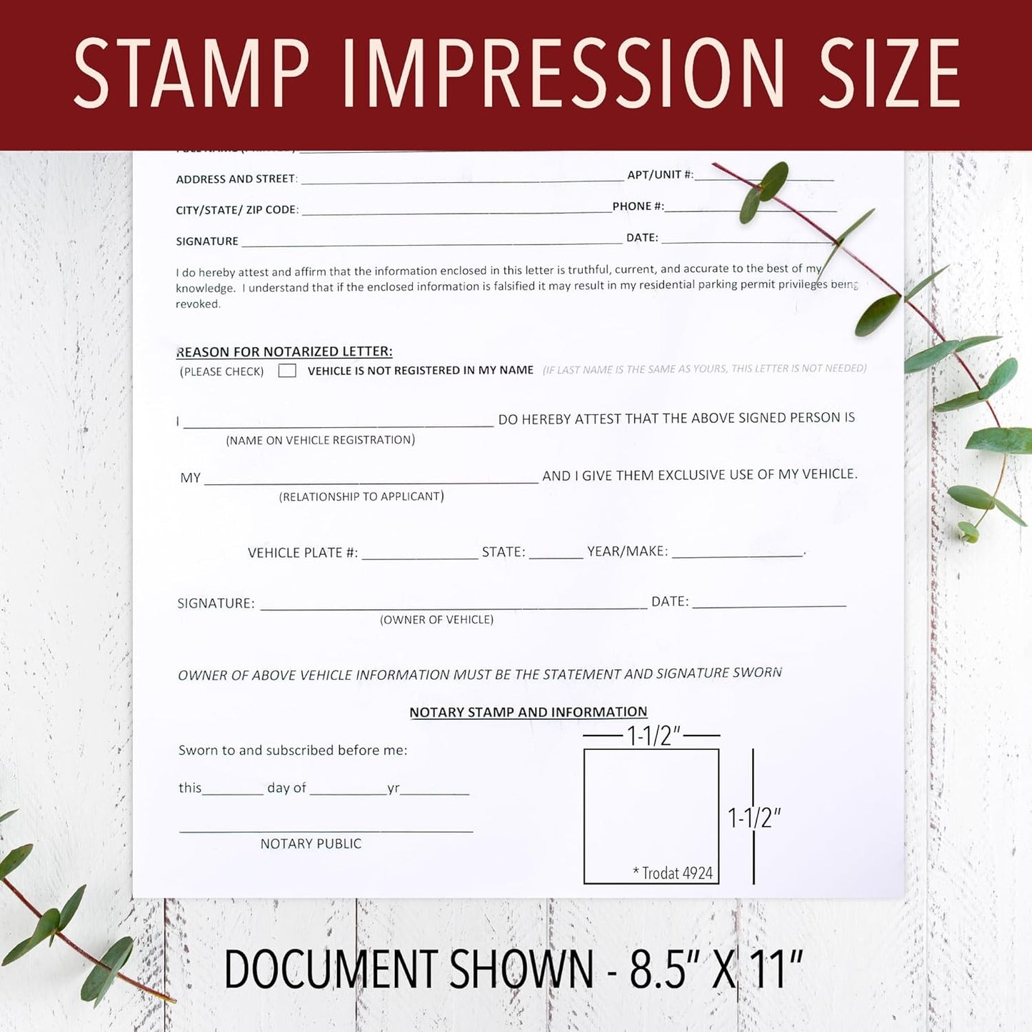 Rhode Island Round Notary Stamp | Official State Notary Stamp | Official Seals | Meets State Specifications (Rhode Island, Round Stamp)