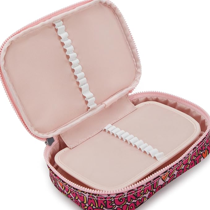 Kipling 100 Pens Printed Case Girly Geo