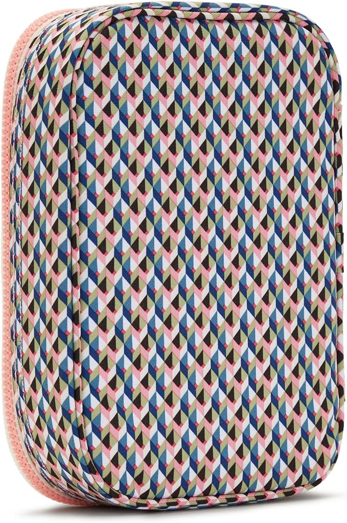 Kipling 100 Pens Printed Case Girly Geo