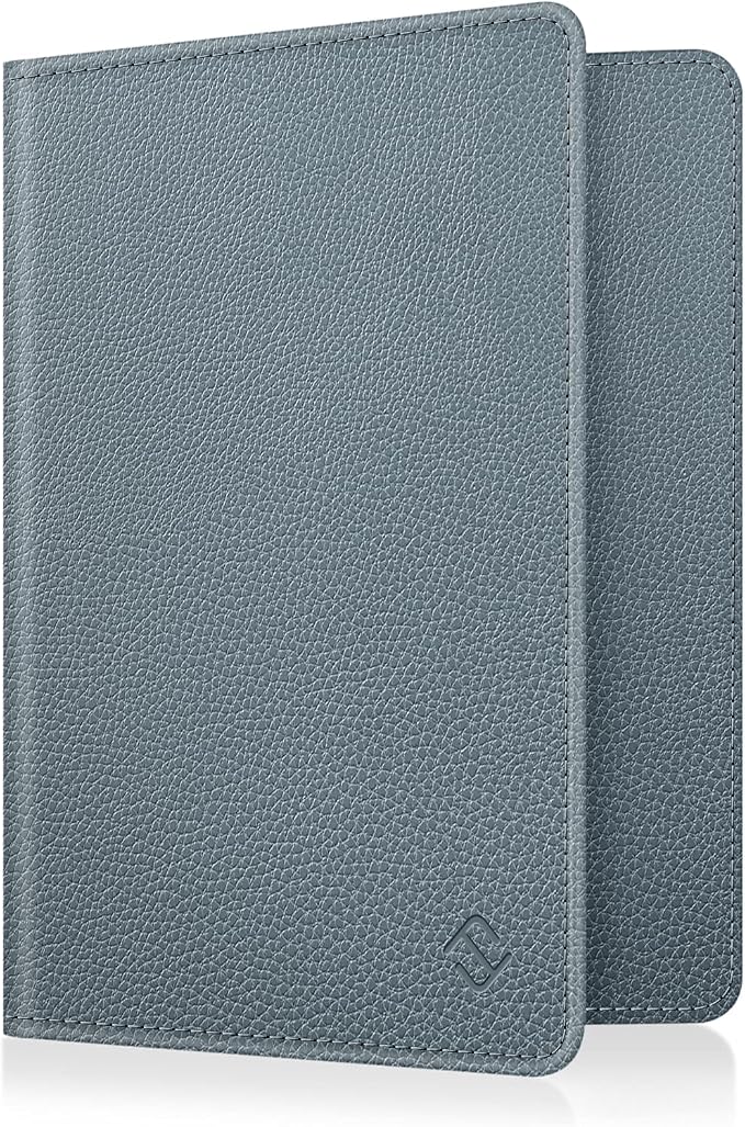 FINTIE Passport Holder, Slim Travel Wallet RFID Blocking Card Case Cover | Passport Cover Protector Essentials with Credit Card Slots, For Women/Men