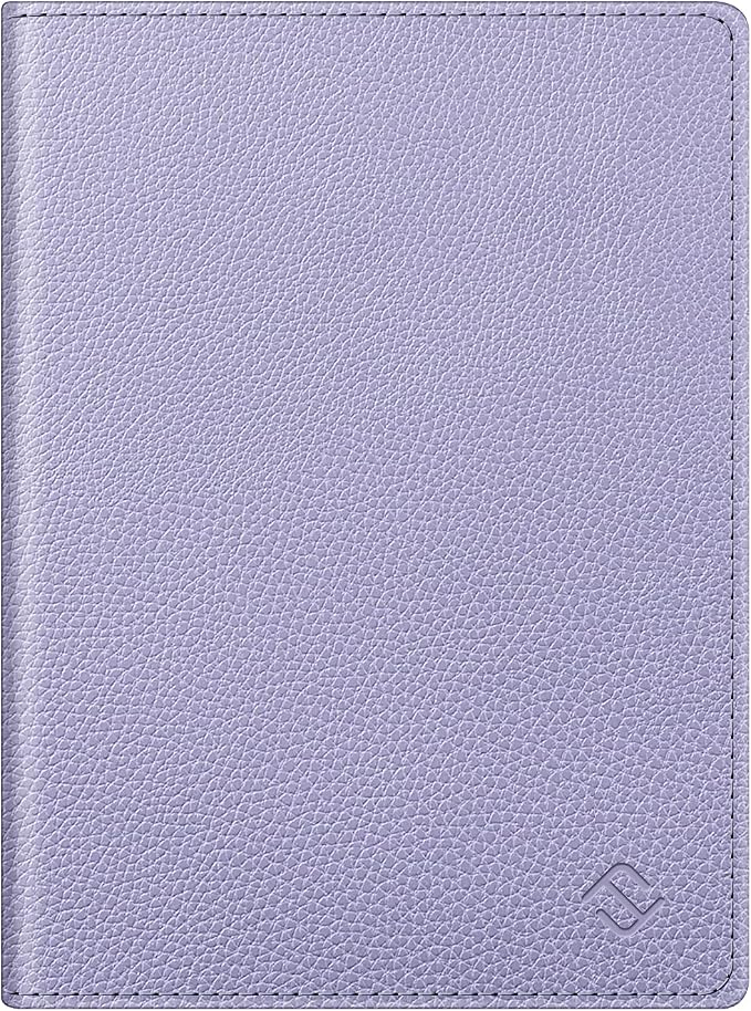 FINTIE Passport Holder, Slim Travel Wallet RFID Blocking Card Case Cover | Passport Cover Protector Essentials with Credit Card Slots, For Women/Men