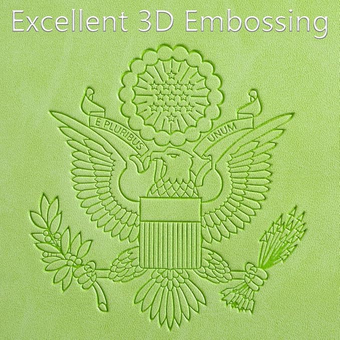 Passport Holder Cover Wallet RFID Blocking Leather Card Case Travel Accessories for Women Men (Apple green)