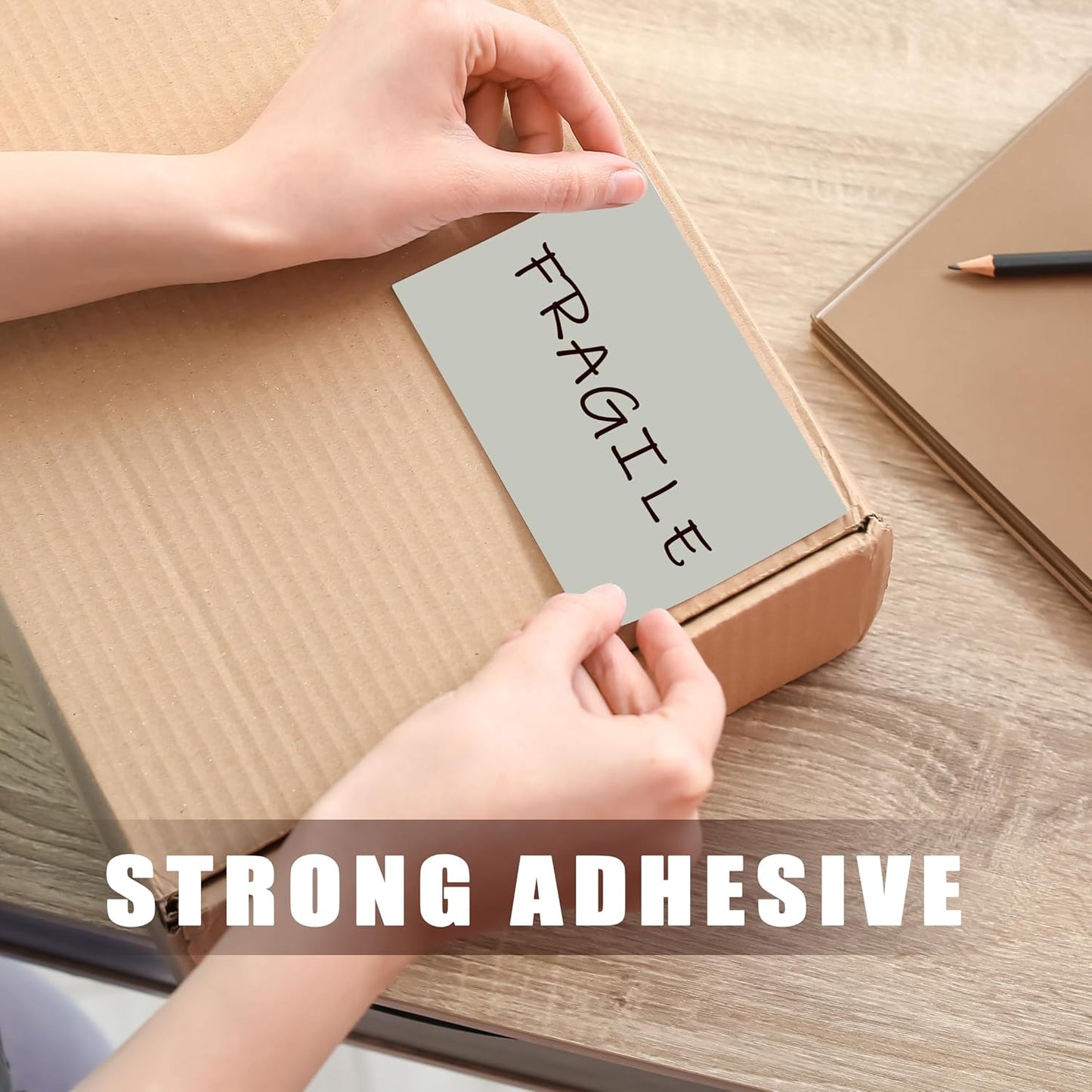 3 x 5 Inch 250Pcs Rectangle Color Coding Stickers,Strong Adhesion Easy to Write Label for Moving,Box Organization,Inventory,Business,Gray