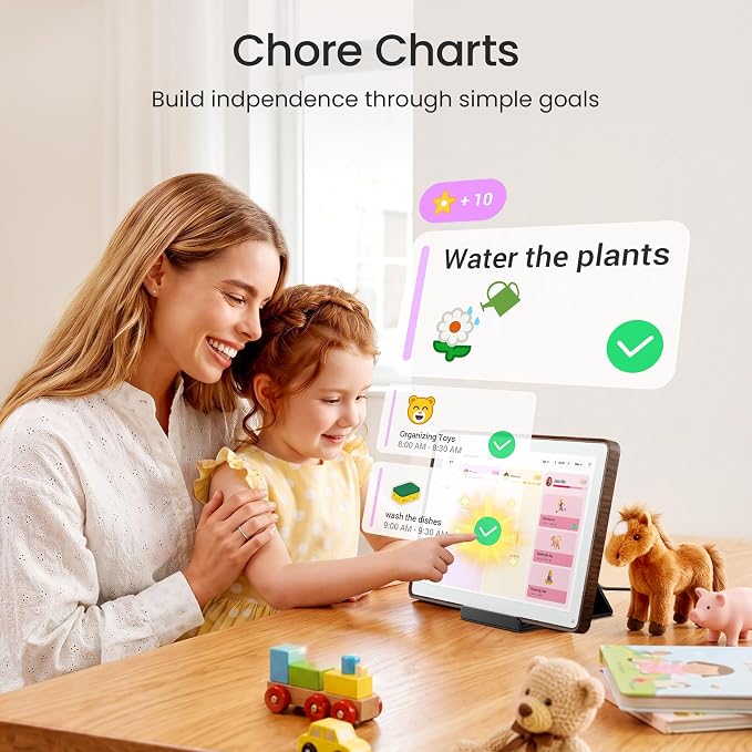 Dragon Touch Digital Calendar 15.6-inch, Electronic Wall Calendar with Interactive Touch Screen, Smart Family/Home Gift for Schedule Reminders, Task Rewards, Chort Chart and Digital Picture Frame