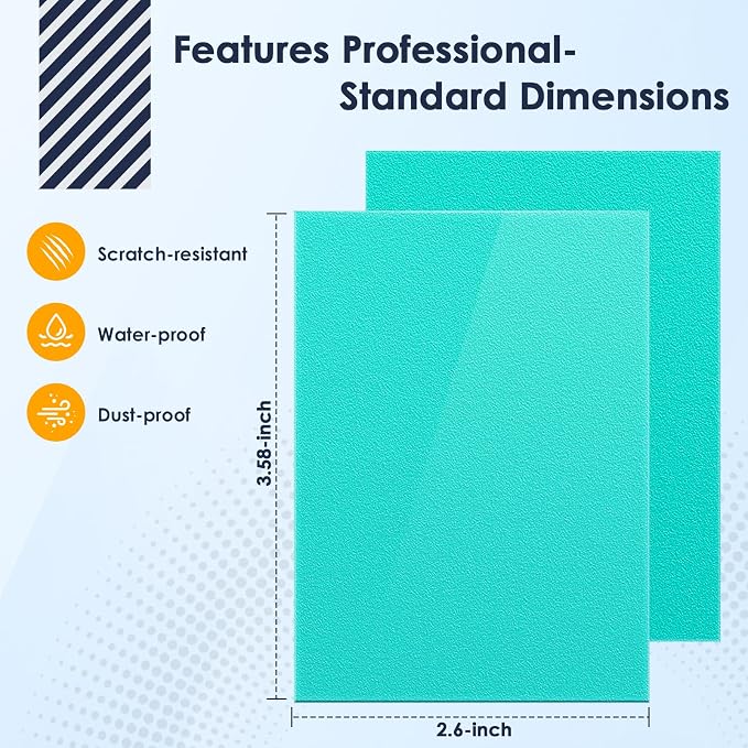 500 Pcs Card Sleeves for Trading Card, Matte Card Sleeves Deck Card Protectors Compatible with Baseball Cards, Sports Cards, Game Cards (Mint)