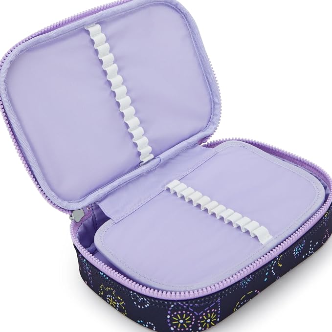 Kipling Women's 100 Pens Printed Case, Organize Accessories, Art Supplies, Makeup, Travel Organizer