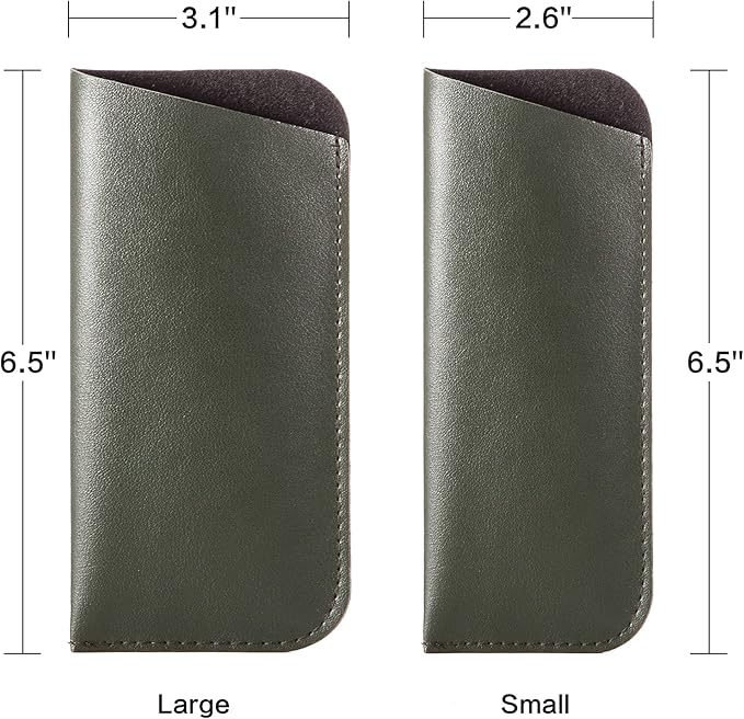 TRIUMPH VISION Reading Glasses Pouch Eyeglass Sleeve Soft Case Slim 3 Pack | Alternative to Bulky Case Lightweight，Neoprene Lined Padded Protect Optical lens Slip in, Cute Pattern Portable for Daily Use