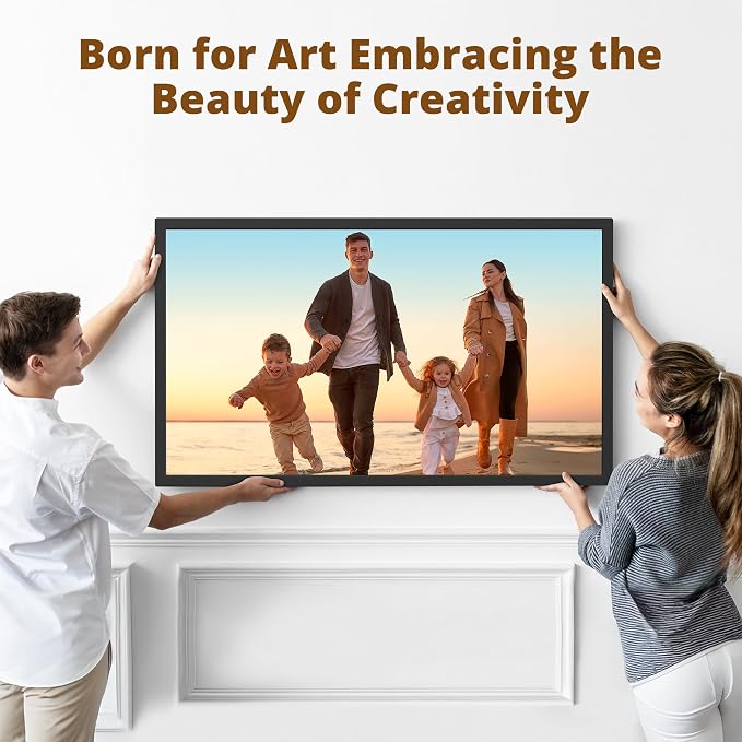 Dragon Touch Large Digital Picture Frame 32 inch Screen WiFi Digital Photo Frame Display, 64GB Storage, Auto-Rotate, Share Photos via App, Email, Cloud, Classic32（Not Touchscreen）