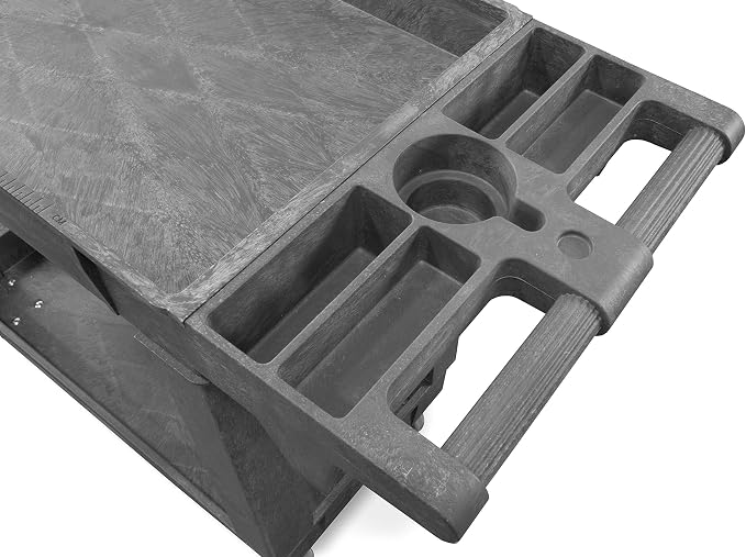 WEN 73009 500-Pound Capacity 40 by 17-Inch Two-Shelf Service Utility Cart