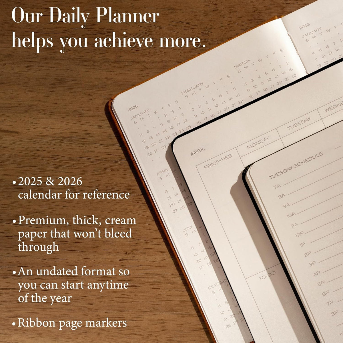 Anecdote 2025-2026 Planner: A Monthly, Weekly & Daily Planner 2025-2026 for Planning Your Success - A5 Size Hardcover Start Anytime and Achieve your Goals - Ink Blue