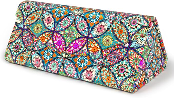 Sunglasses Case, Foldable Glasses Case, Magnetic PU Leather Hard Shell Folding Eyeglass Holder Box, Collapsible Unisex