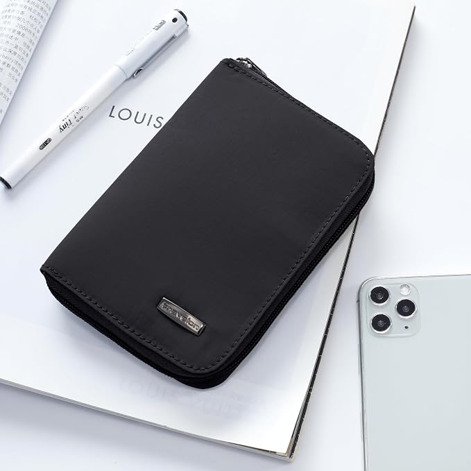 Travelon RFID Blocking Passport Zip Wallet