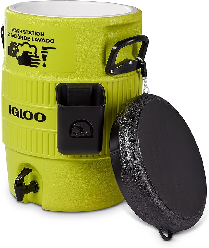 Igloo Sports Cooler | Insulated Beverage Dispenser with Spout |Portable Handwashing Station