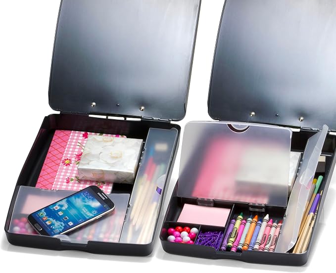 OIC83333 - CLIPBOARD,BOX,6 COMP,CC
