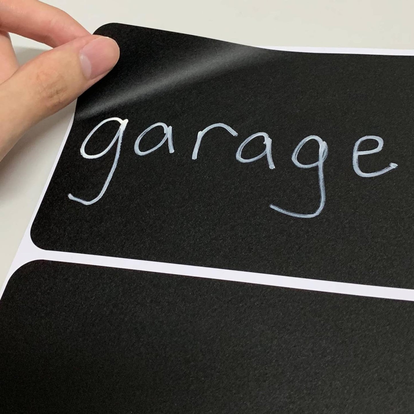 50-Pack, Chalkboard Labels Stickers, Erasable and Reusable - Rectangle, 6" x 4"