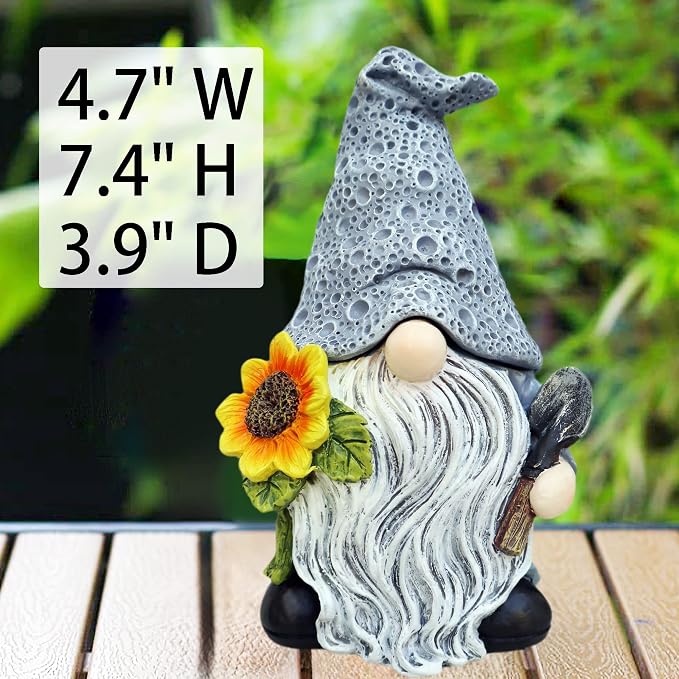 Key Hider Outdoor Garden Gnomes Statue Hide A Key Outside Gnome Figurine Decor For Yard Lawn Hidden Spare Key Holder Lock Box