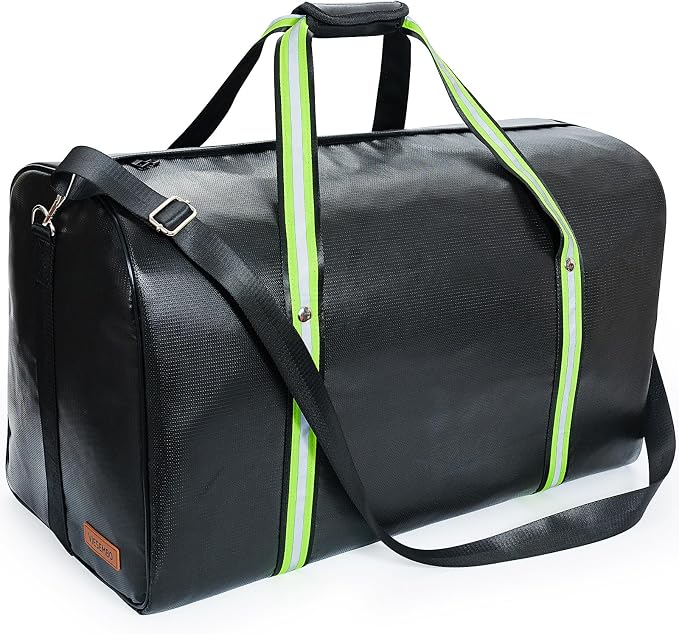 Viesembo Large Fireproof Document Bags, Fire Proof Safe For Home Documents | Waterproof, 24x14x12 In, Travel Duffel Bag, Lithium Battery Storage,Document Organizer, For Cash