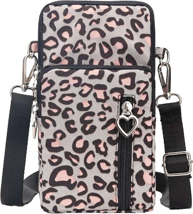 Small Crossbody Bag for Women - Mini Phone Purses with Crossbody Strap and Wallet - Nylon Arm Bag