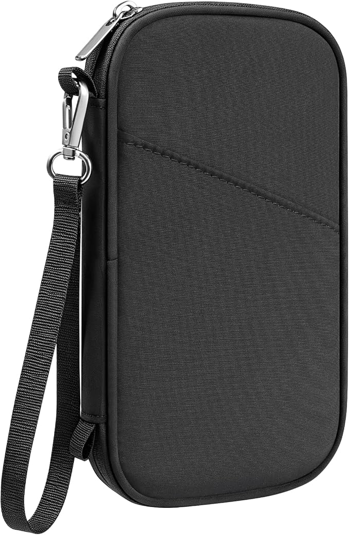Slim Family Passport Holder for Travel, Travel Wallet | Durable nylon, RFID blocking, passport holder for travel family, eco-friendly