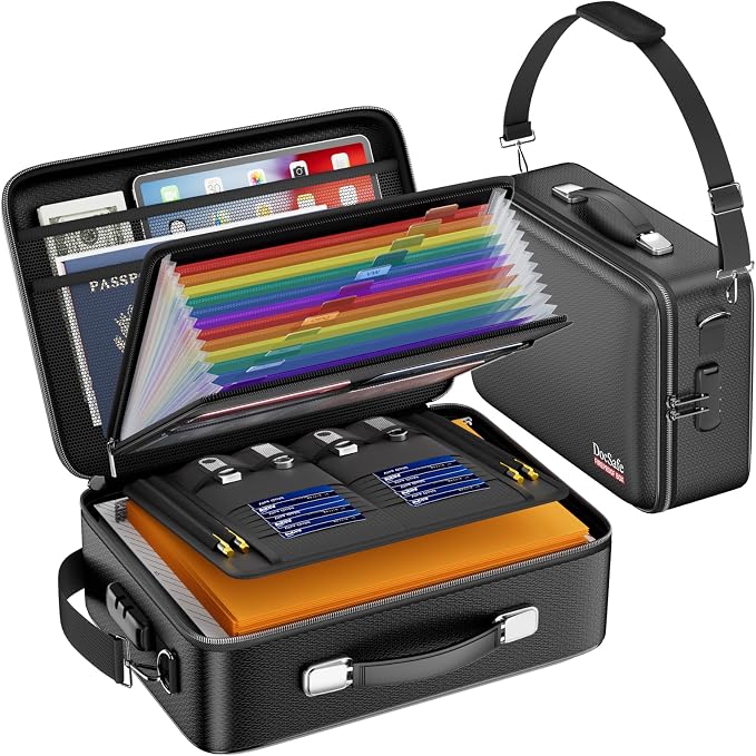 DocSafe Hard Case Fireproof Document Box Set