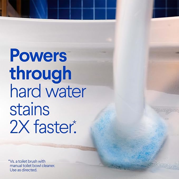 Clorox 03191CT Toilet Wand Disposable Toilet Cleaning Kit: Handle, Caddy & Refills, White (Case of 6)