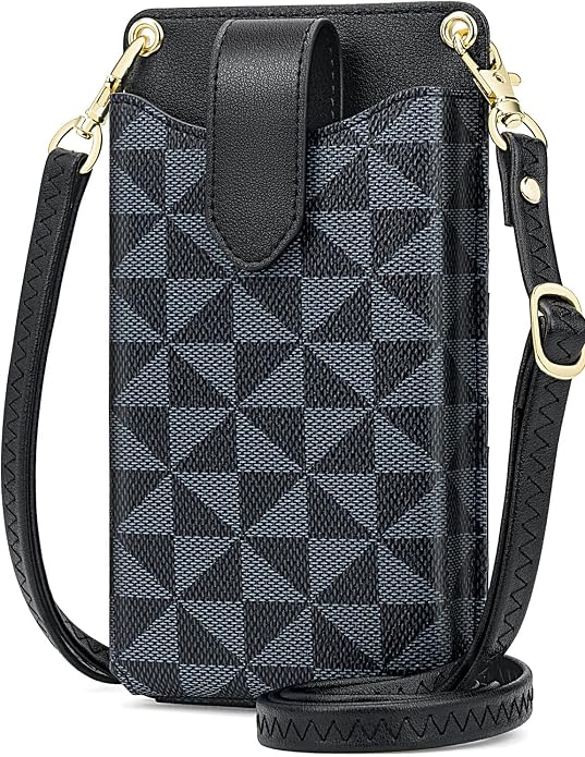 Peacocktion Small Crossbody Cell Phone Purse for Women, Lightweight Mini Small Crossbody Bags for Women with Card Slots