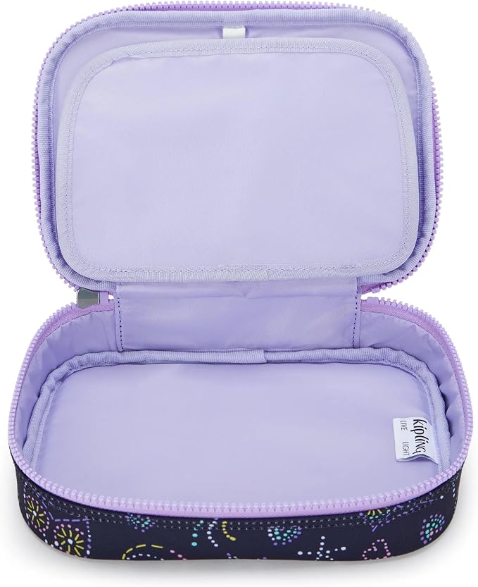 Kipling Women's 100 Pens Printed Case, Organize Accessories, Art Supplies, Makeup, Travel Organizer