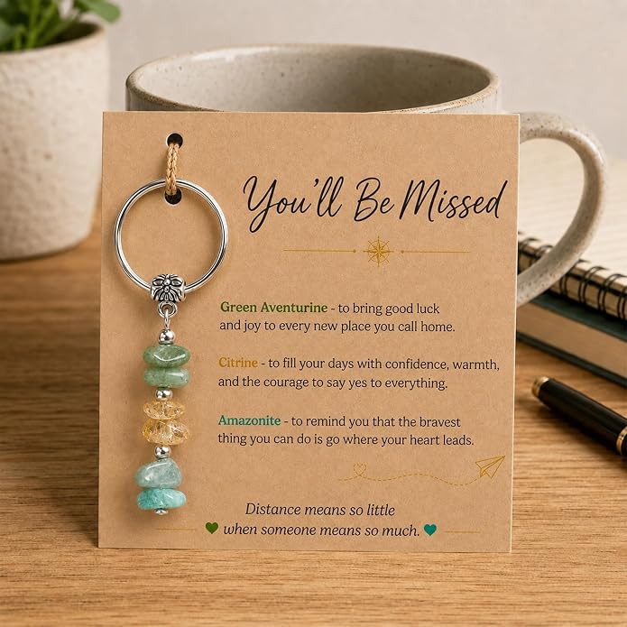 Sensemory Retirement Gift For Woman Keychain, Coworker Leaving Gifts For Teacher, Nurse, Daughter Graduation, College Gift, Farewell, Promotion, New Job Key Chains, Friend Going Away Stocking Stuffers