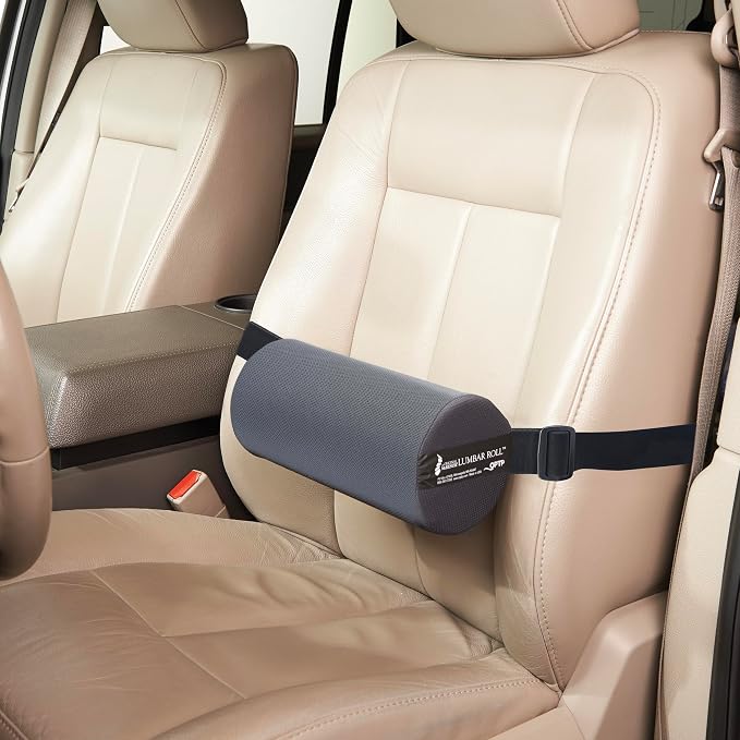 OPTP The Original McKenzie Lumbar Roll – Standard Density Low Back Support | Lumbar support for office chair & car seat back support cushion, the preferred lumbar pillow by physical therapists, USA made