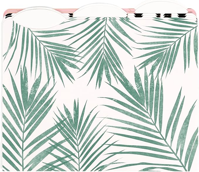 U Brands 3 Tab Files Folders, Modern + Pretty, 24 Count