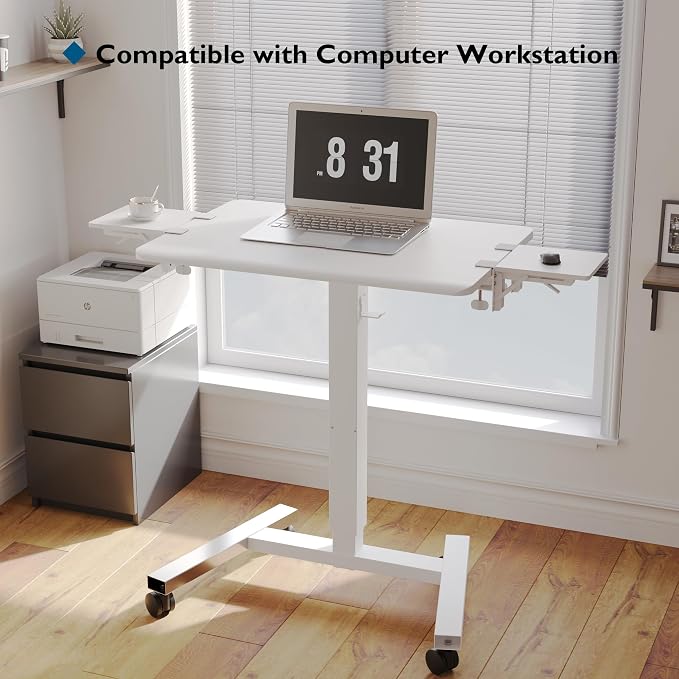 BONTEC Ergonomic Desk Extender Tray, 9.5"x9.1" Table Mount Arm Wrist Rest Shelf, 90° Foldable Elbow Support, Clamp on Computer Arm Rest for Desk, Office & Home Use, Durable & Easy to Install | 90°Foldable Elbow Support, Table Mount Arm, Clamp on Comput...
