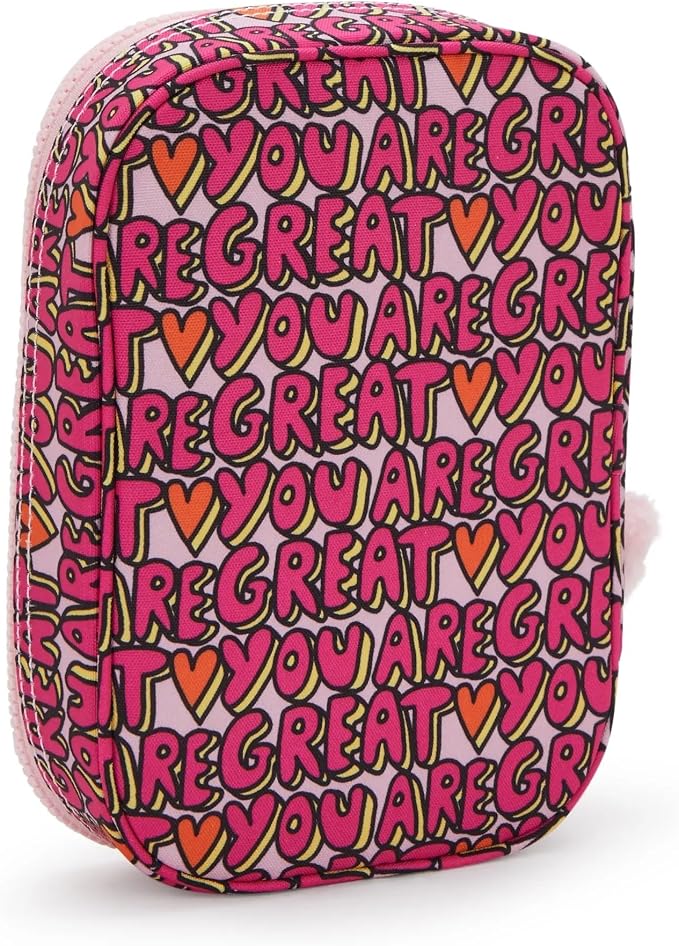Kipling 100 Pens Printed Case Girly Geo