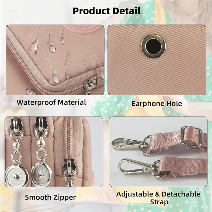 Small Crossbody Bags for Women Mini Cell Phone Purses Handbag Shoulder Bag