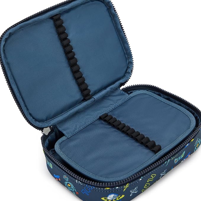 Kipling Women's 100 Pens Printed Case, Organize Accessories, Art Supplies, Makeup, Travel Organizer