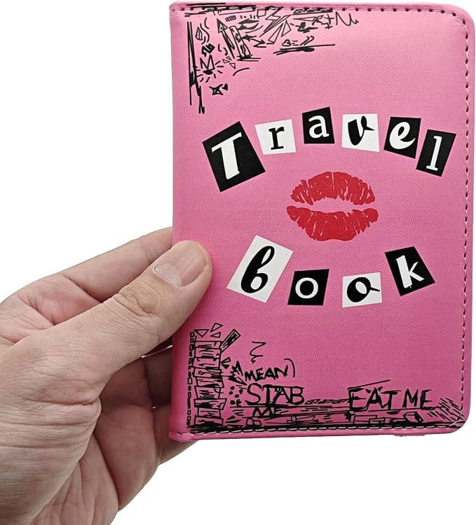 Burn Book Travel Wallet – Stylish Passport Holder for Cards & ID