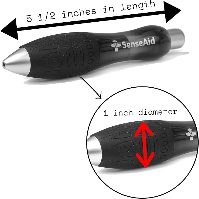 Fat Heavy Weighted Pens (2 Pack) | Large Grip Pens For Arthritis & Tremors